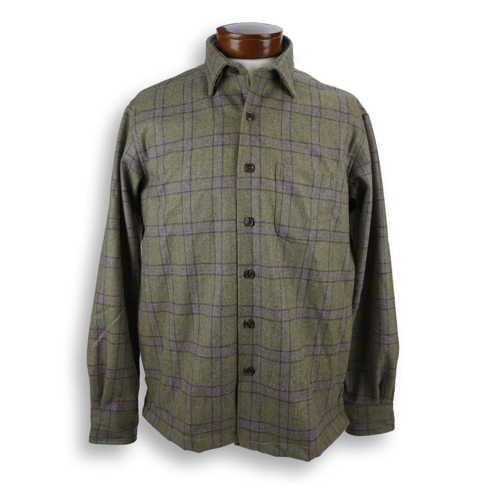 Shetland Wool Work Shirt