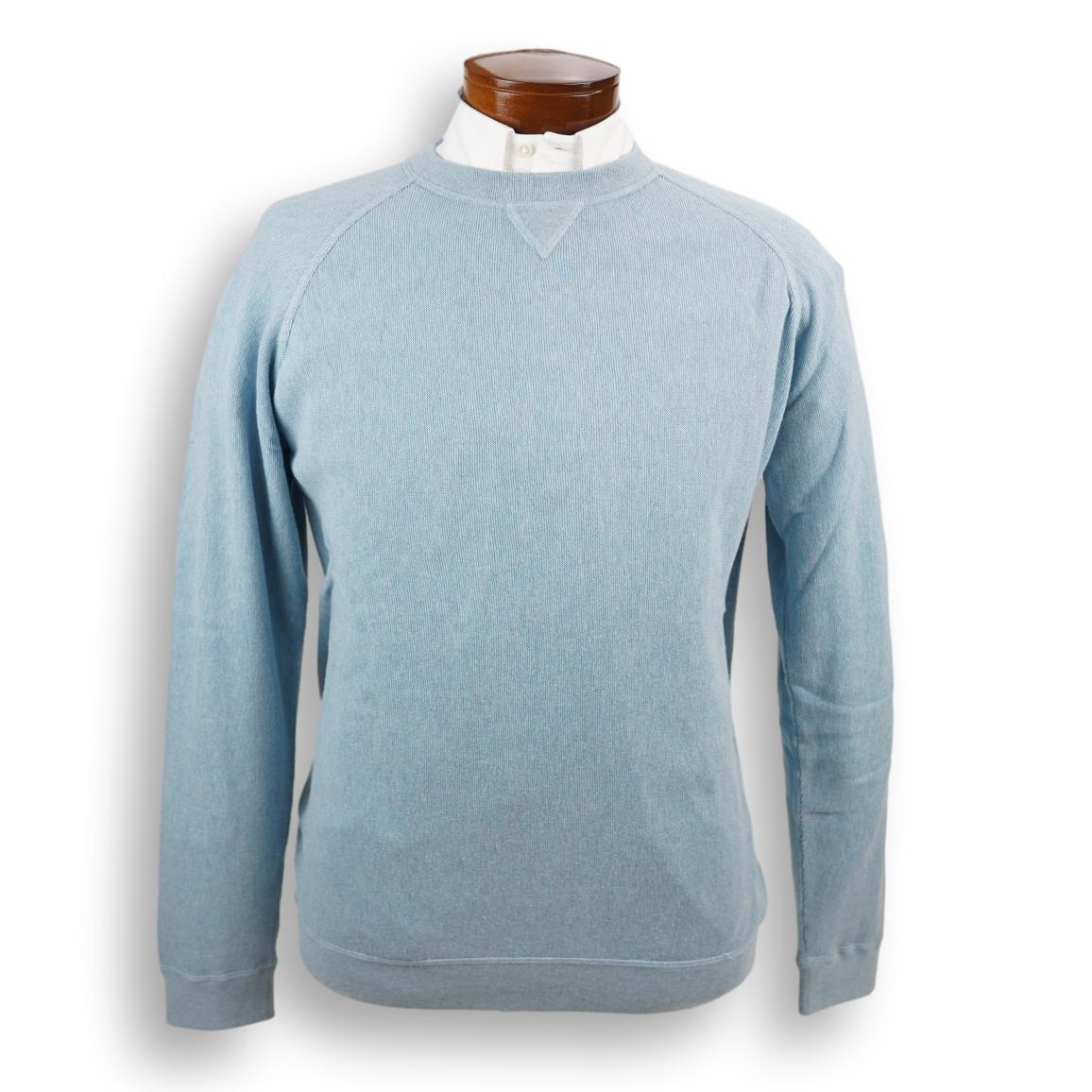 Pima Cotton Crew Neck Sweater