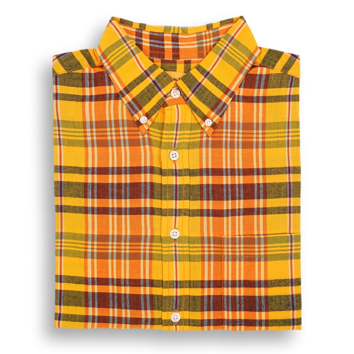 The Andover Sundowner Button Down Madras Sport Shirt