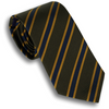 Chocolate with Caramel and Navy Repp Tie