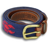 Lobster Needlepoint Belt