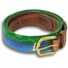 Fly Fishing Needlepoint Belt