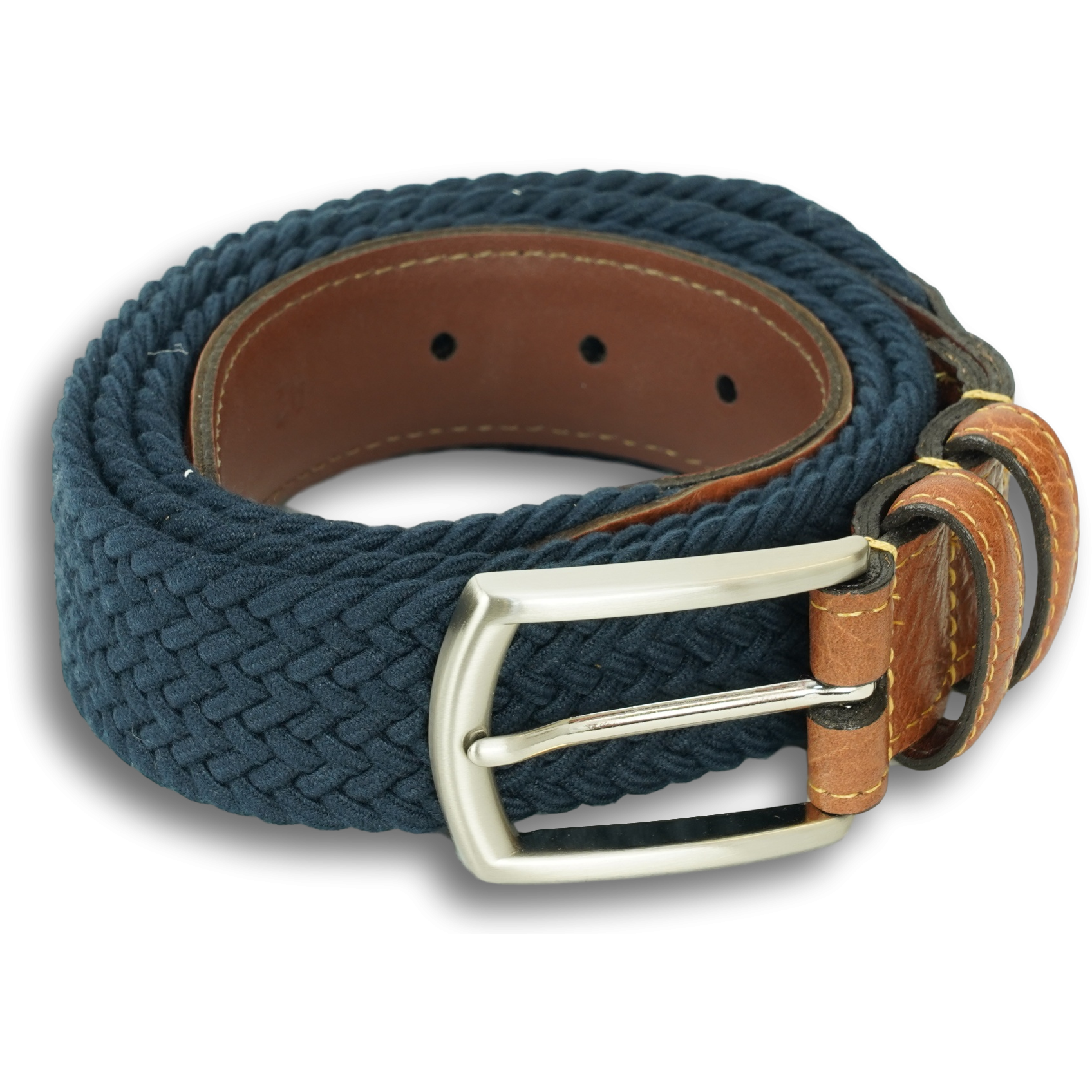 Braided Stretch Cotton Belt