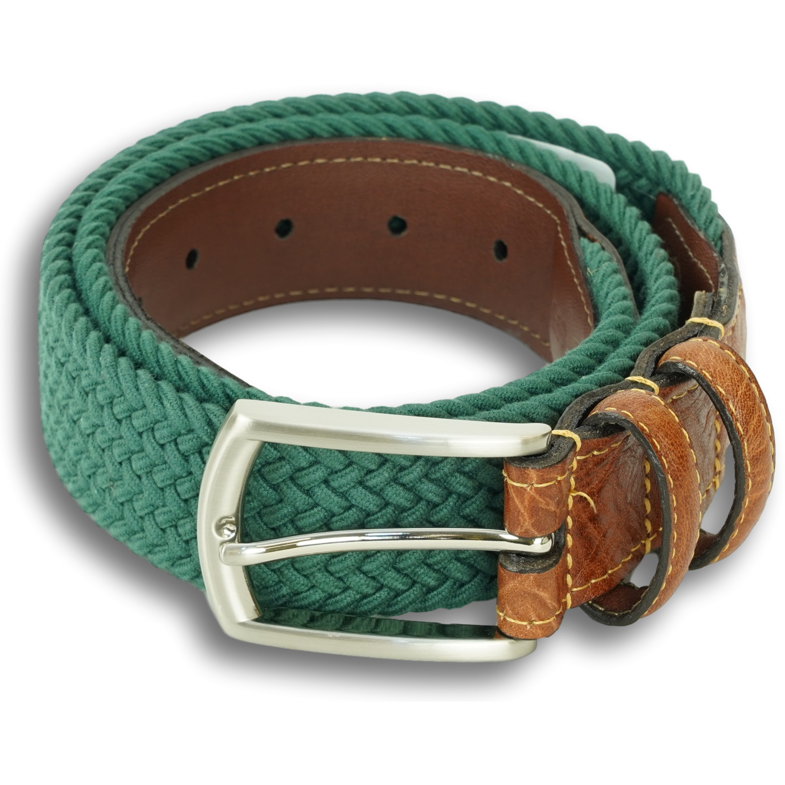 Braided Stretch Cotton Belt