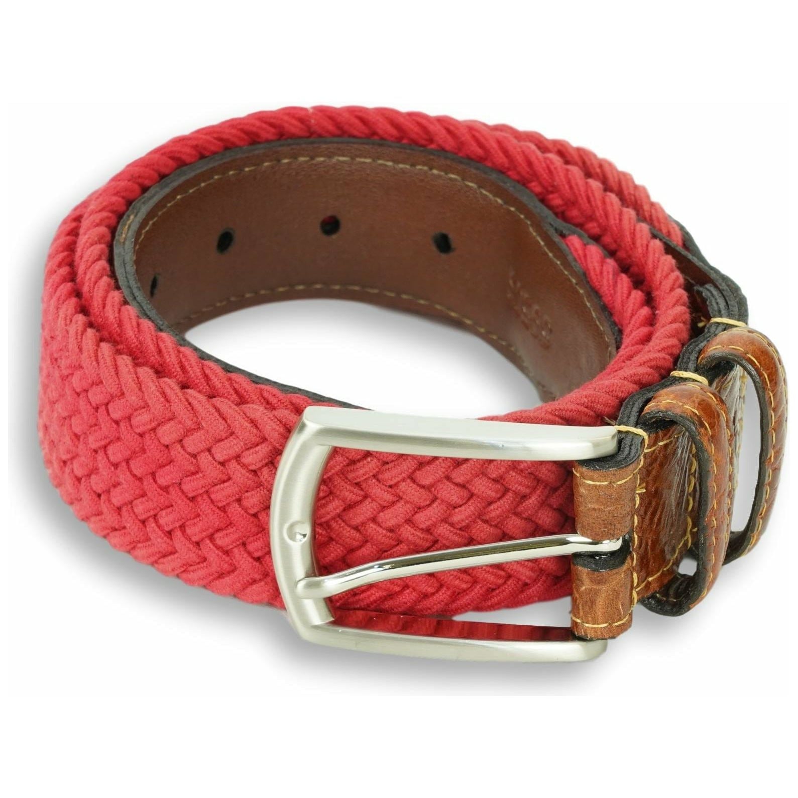 Braided Stretch Cotton Belt