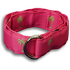 Pink with Lime Green Palm Trees Ribbon Belt