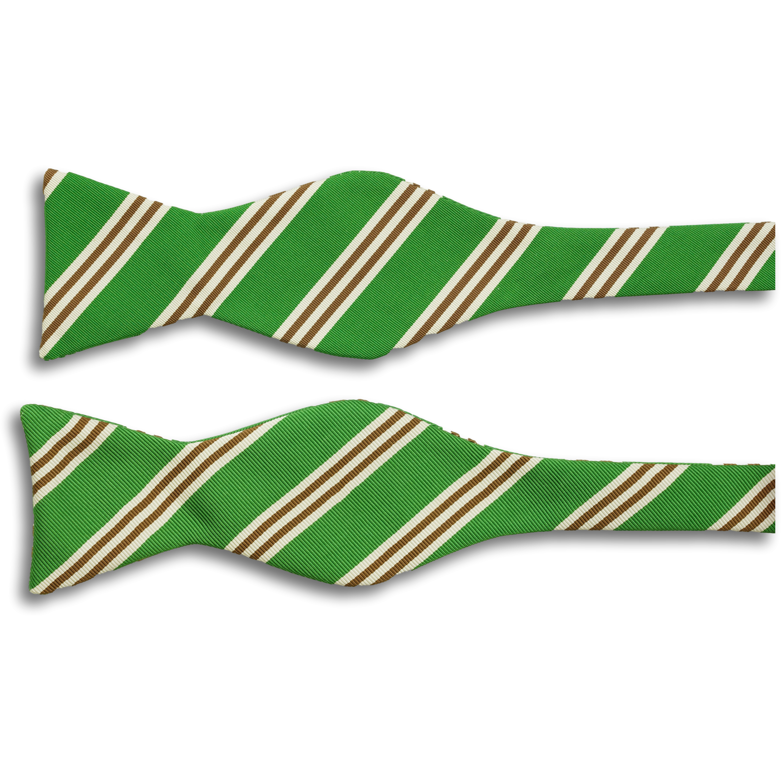 Striped Silk Bow Tie