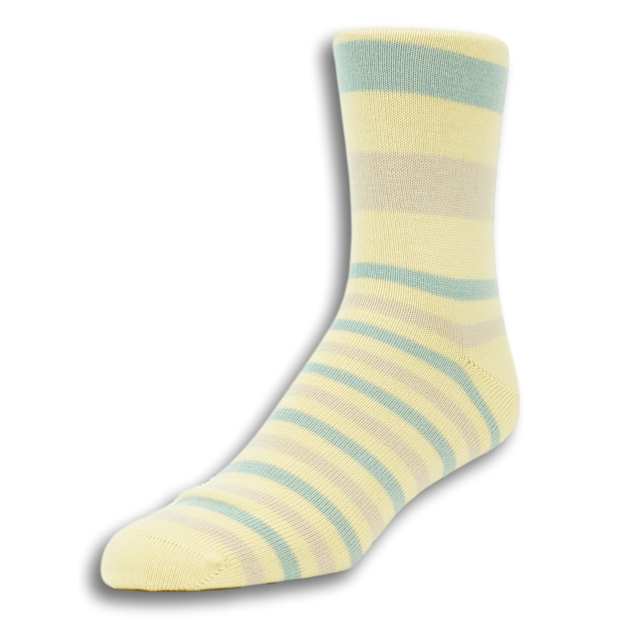 Mid-calf Striped Wool Dress Socks