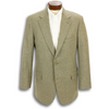 Taupe Herringbone Pure Lambswool Jacket