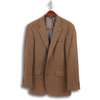 Deep Brown with Blue Windowpane Jacket