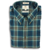 Blue, Navy, and Brown Plaid Viyella Sport Shirt