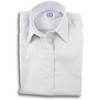 Lavender Stripe 80's 2-Ply Pinpoint Ladies Dress Shirt