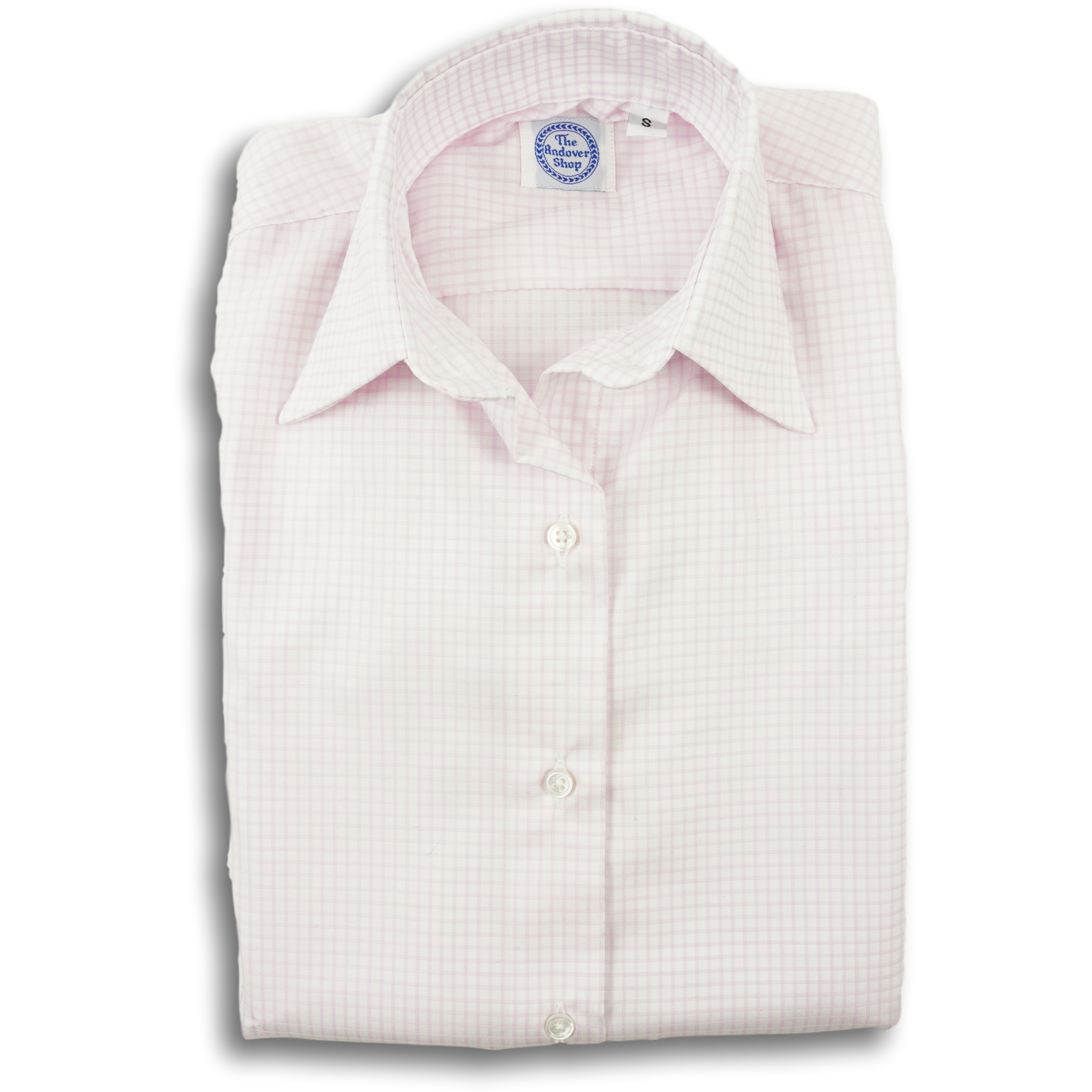 Twill Graph Check Ladies Dress Shirt