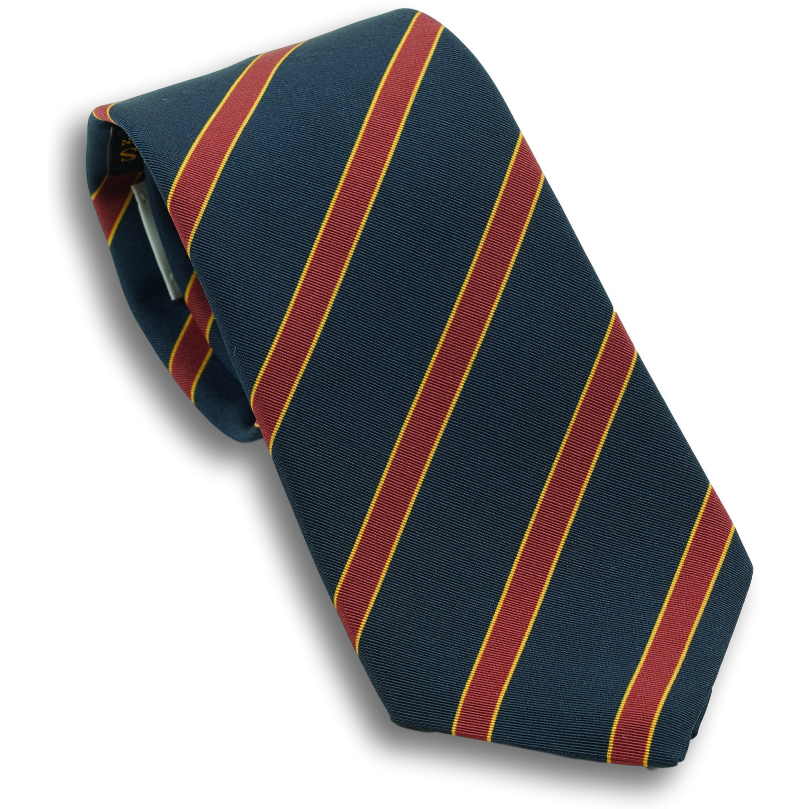 American Regimental Stripe Irish Poplin Tie