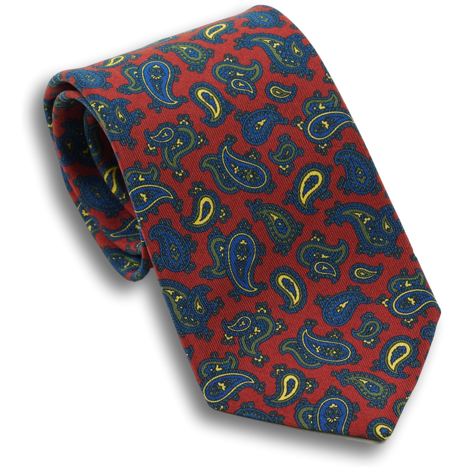 Paisley Irish Poplin Tie