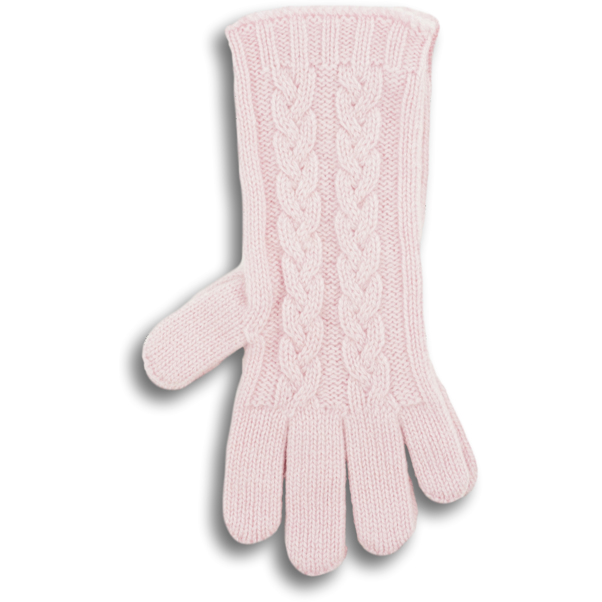 Cashmere Cable Knit Gloves