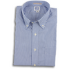 Blue Gingham Check Button Down Shirt