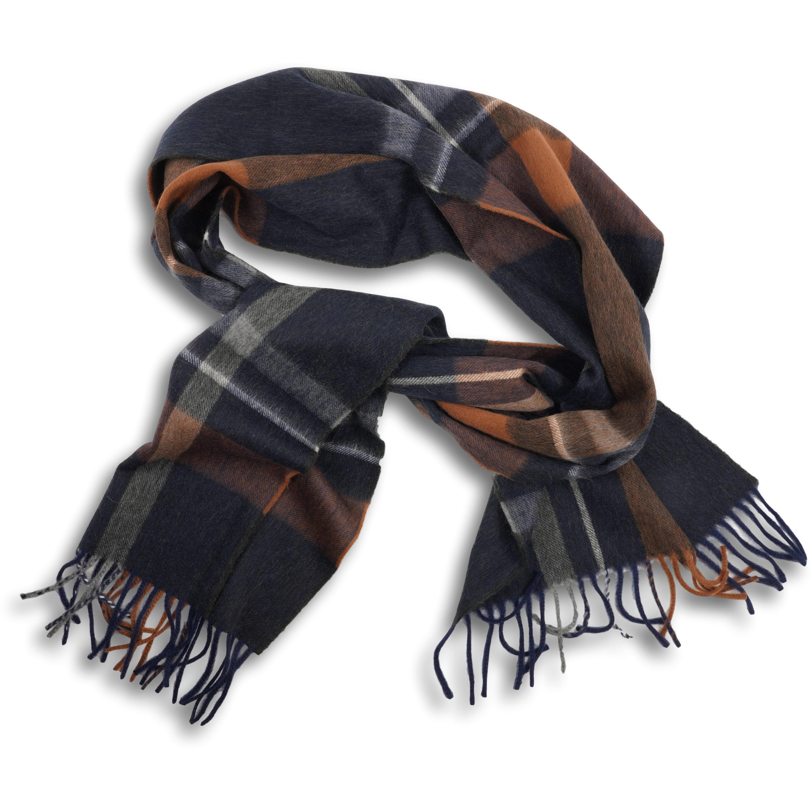 Jura Tartan Lambswool and Angora Scarf