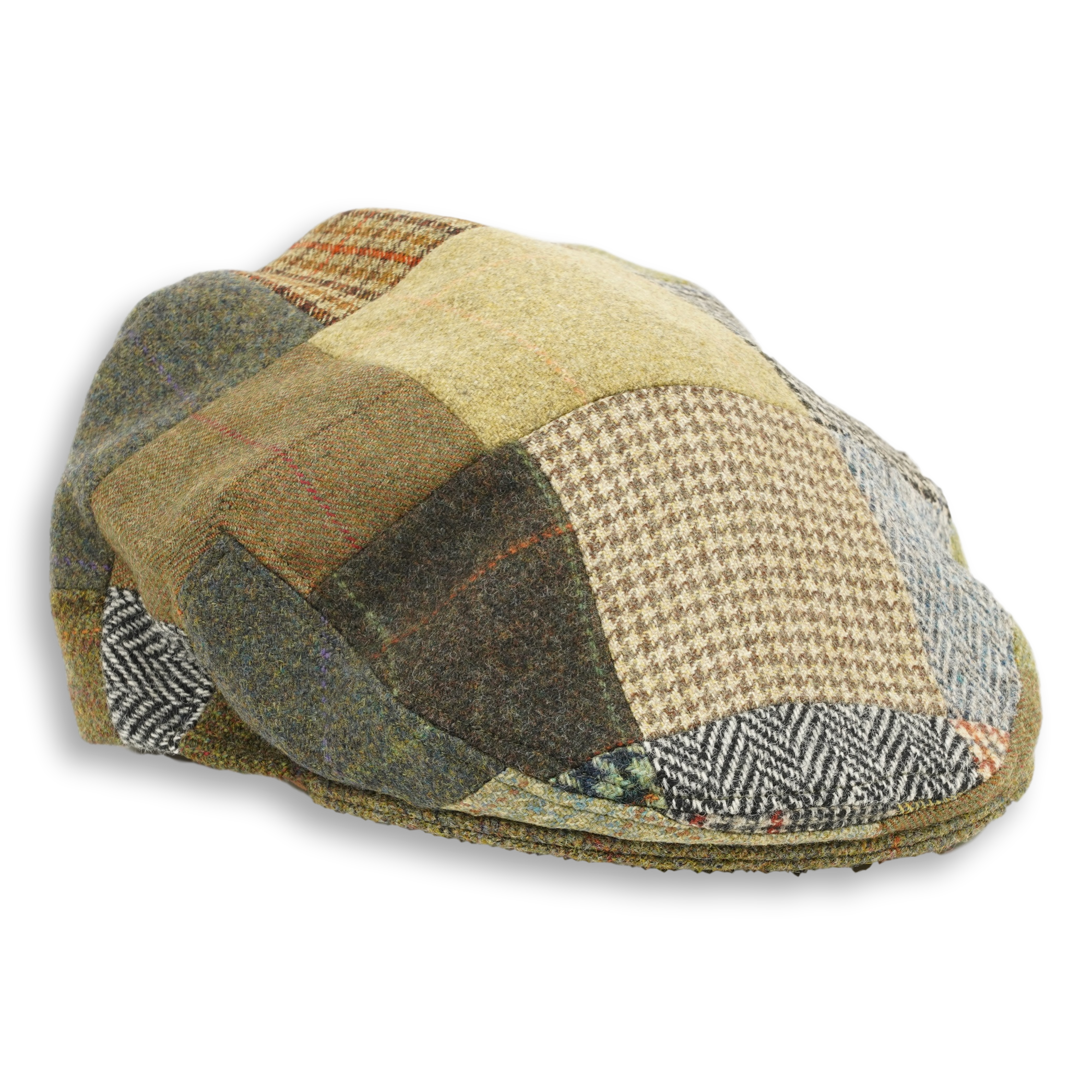 Patchwork Wool Cap