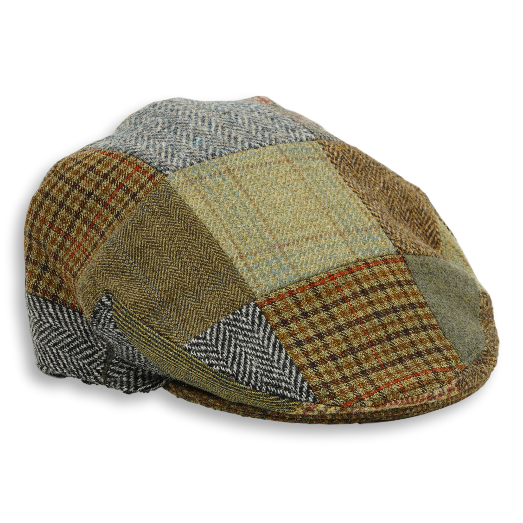 Patchwork Wool Cap