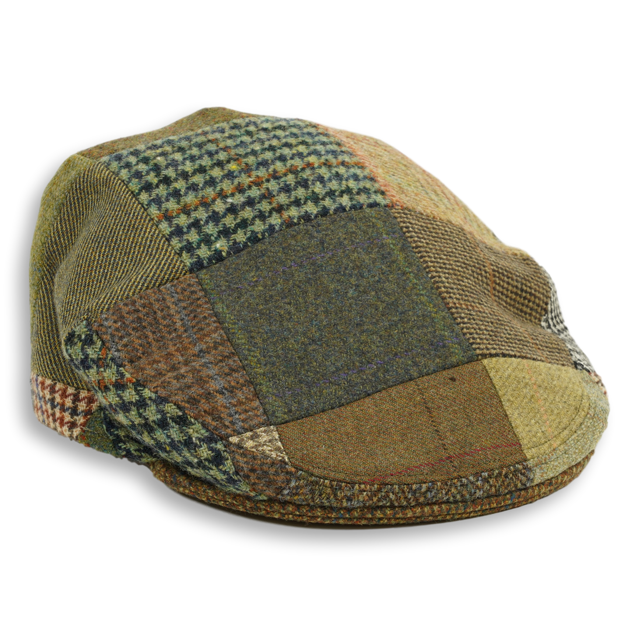 Patchwork Wool Cap