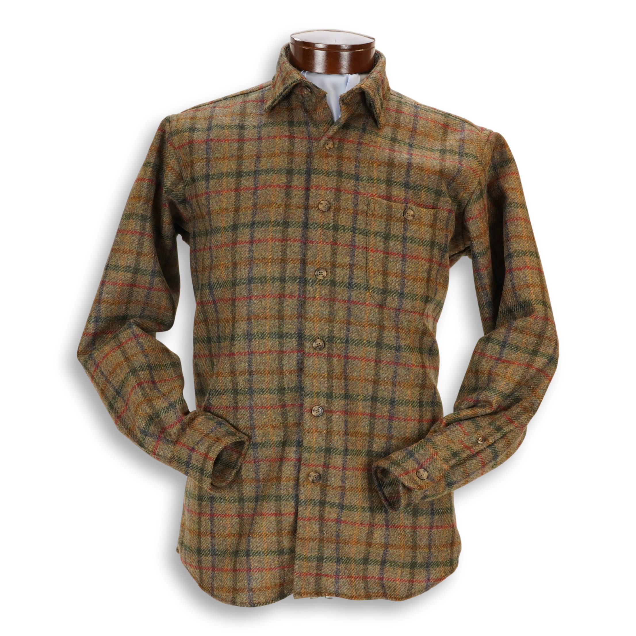 Shetland Wool Work Shirt