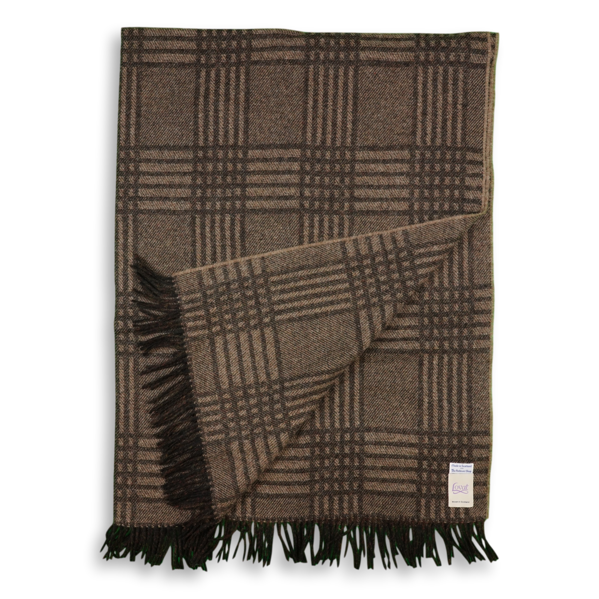 Plaid Super Soft Shetland Wool Blanket