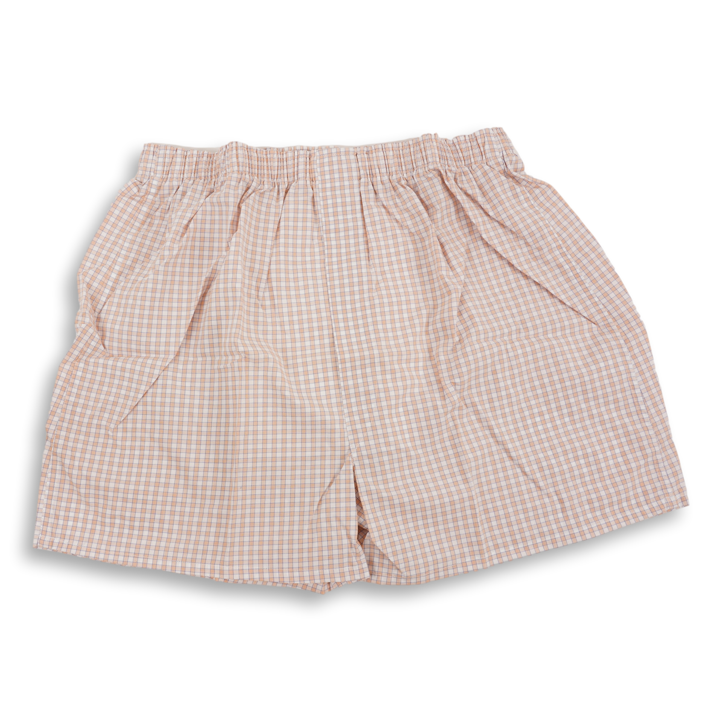 Cotton Check Boxer Shorts