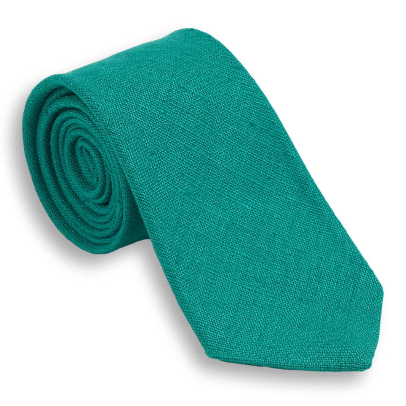 Solid Irish Linen Tie