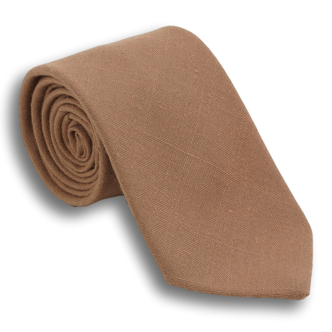 Solid Irish Linen Tie