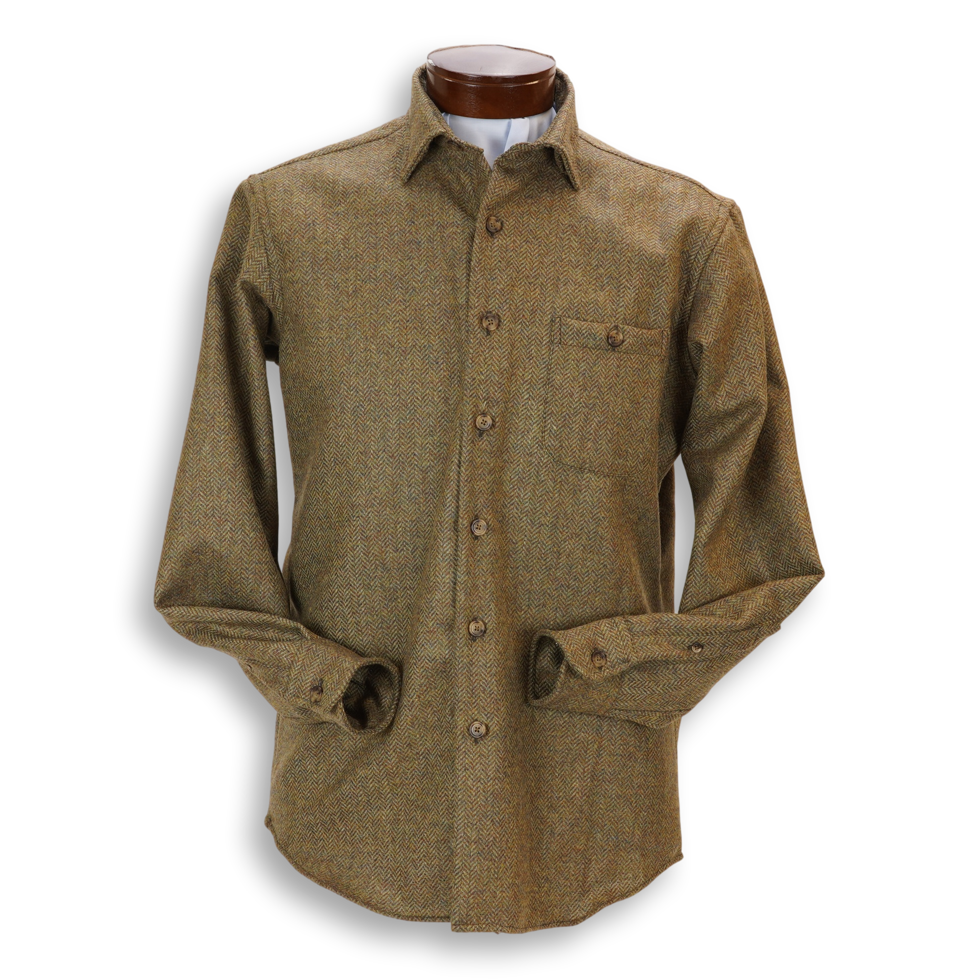 Shetland Wool Work Shirt