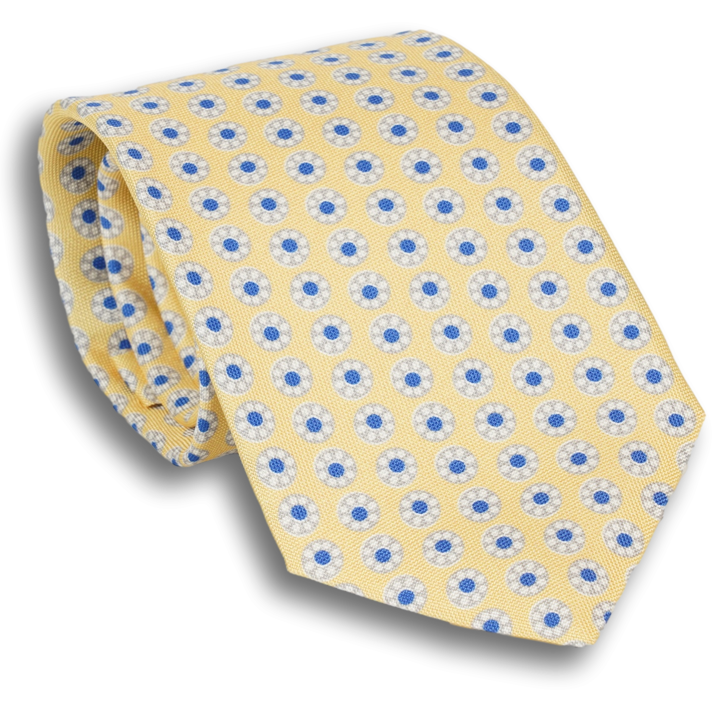 Abstract Flowers Neat Silk Tie