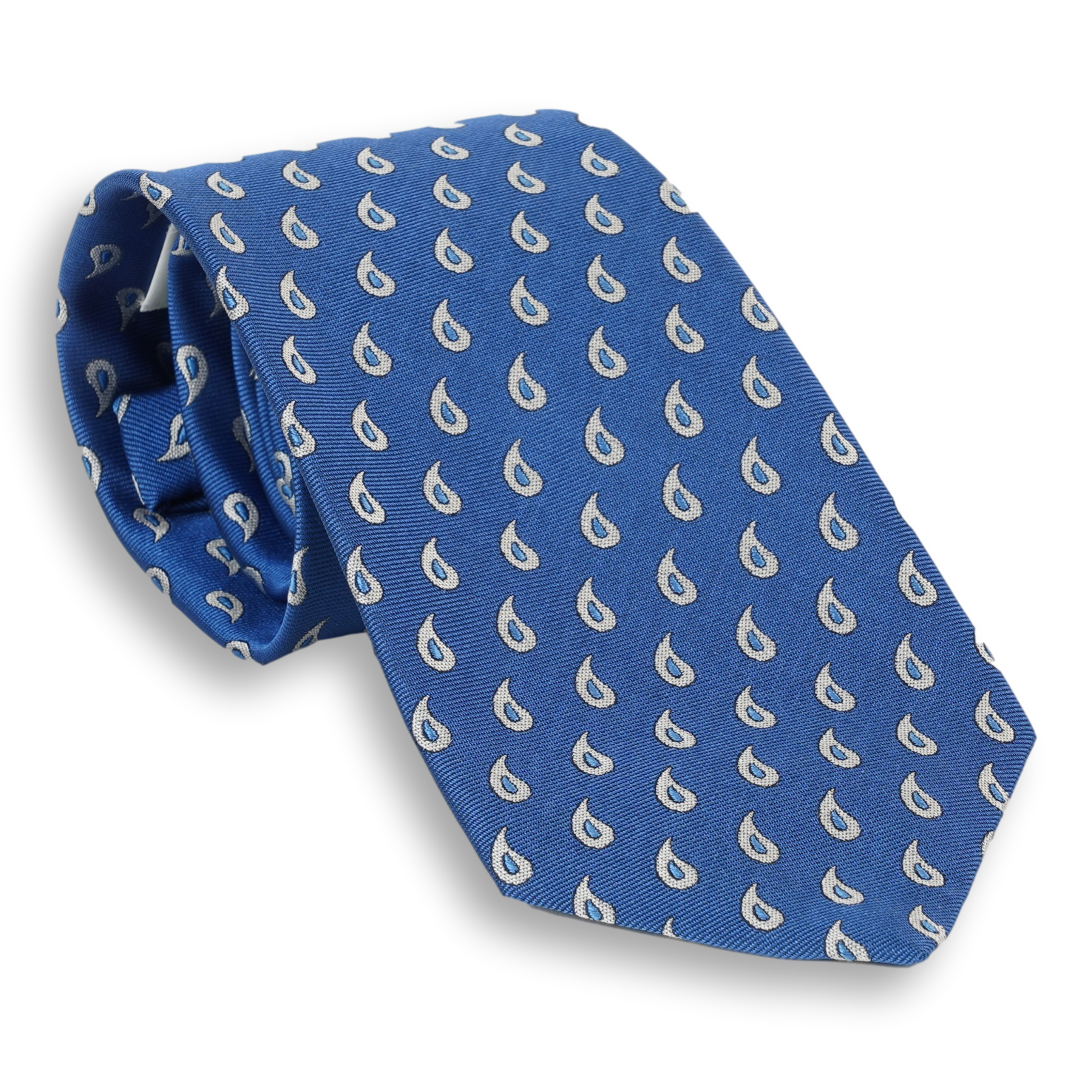 Paisley Foulard Woven Silk Tie