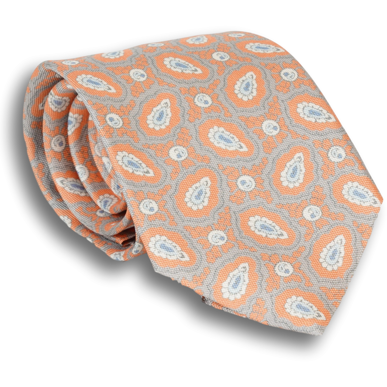 Abstract Paisley Silk Tie