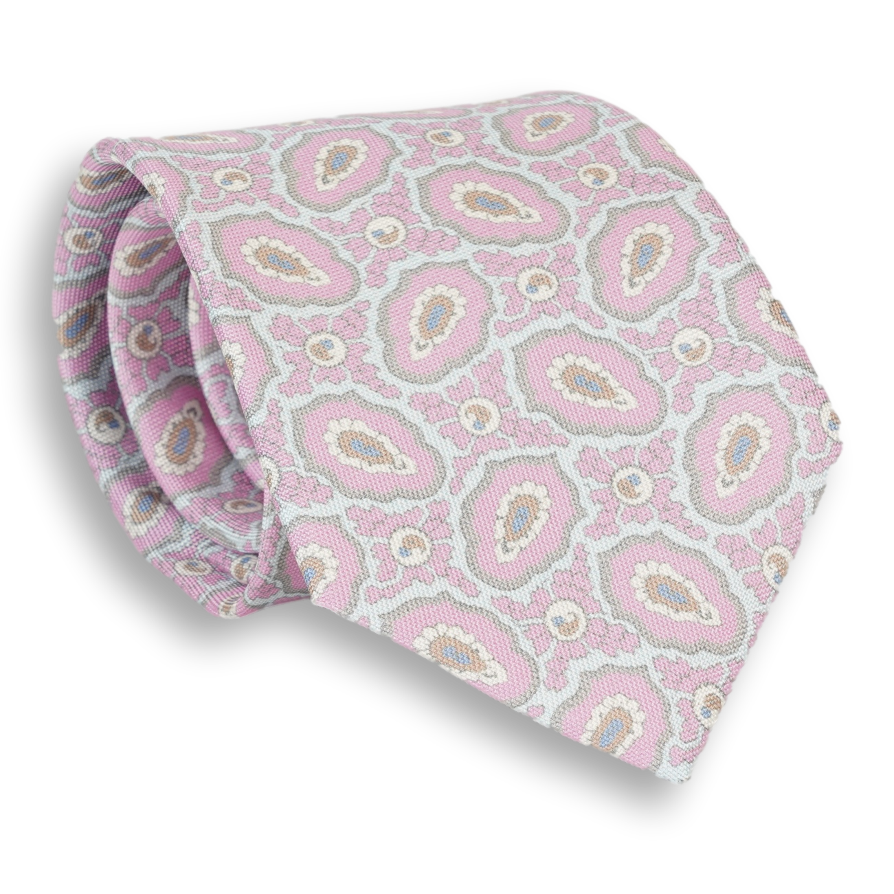 Abstract Paisley Silk Tie