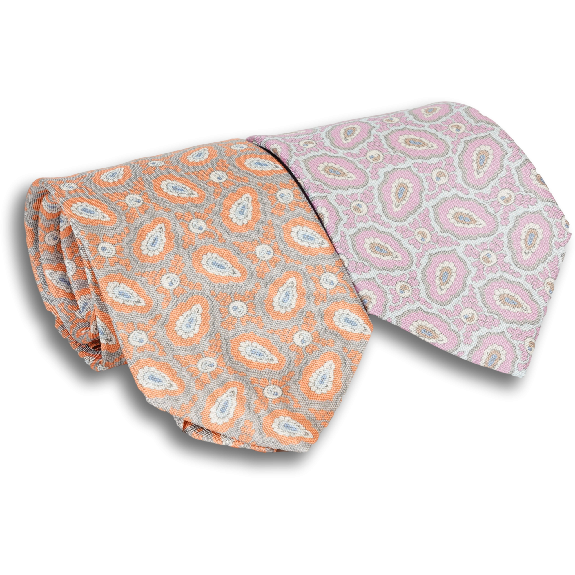 Abstract Paisley Silk Tie