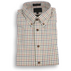 Gold, Green, Red, and Blue Tattersall Viyella Sport Shirt