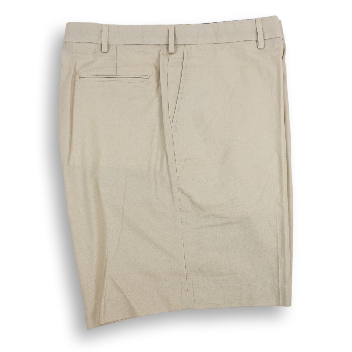 Cotton Twill Plain Front Walkshorts