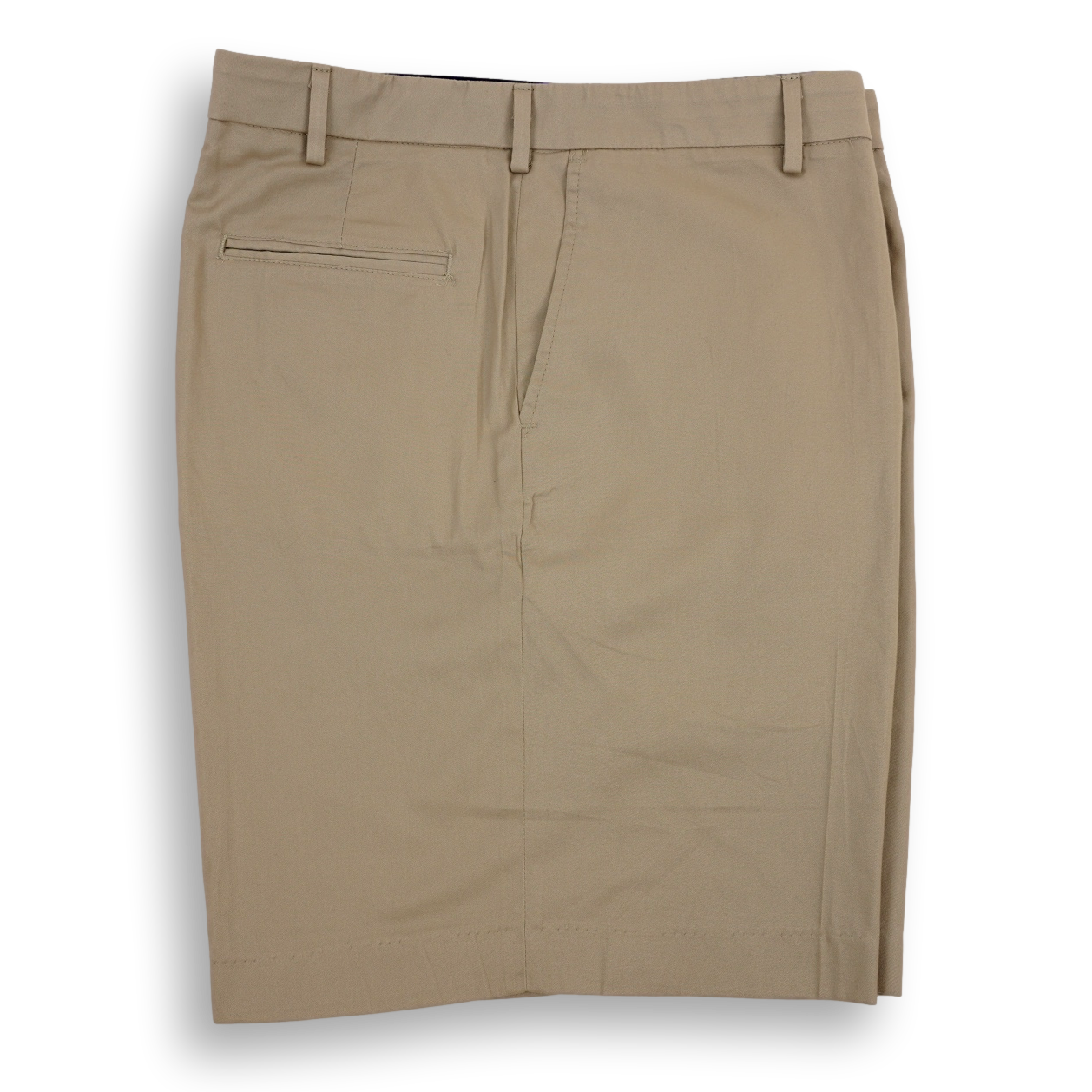 Cotton Twill Plain Front Walkshorts