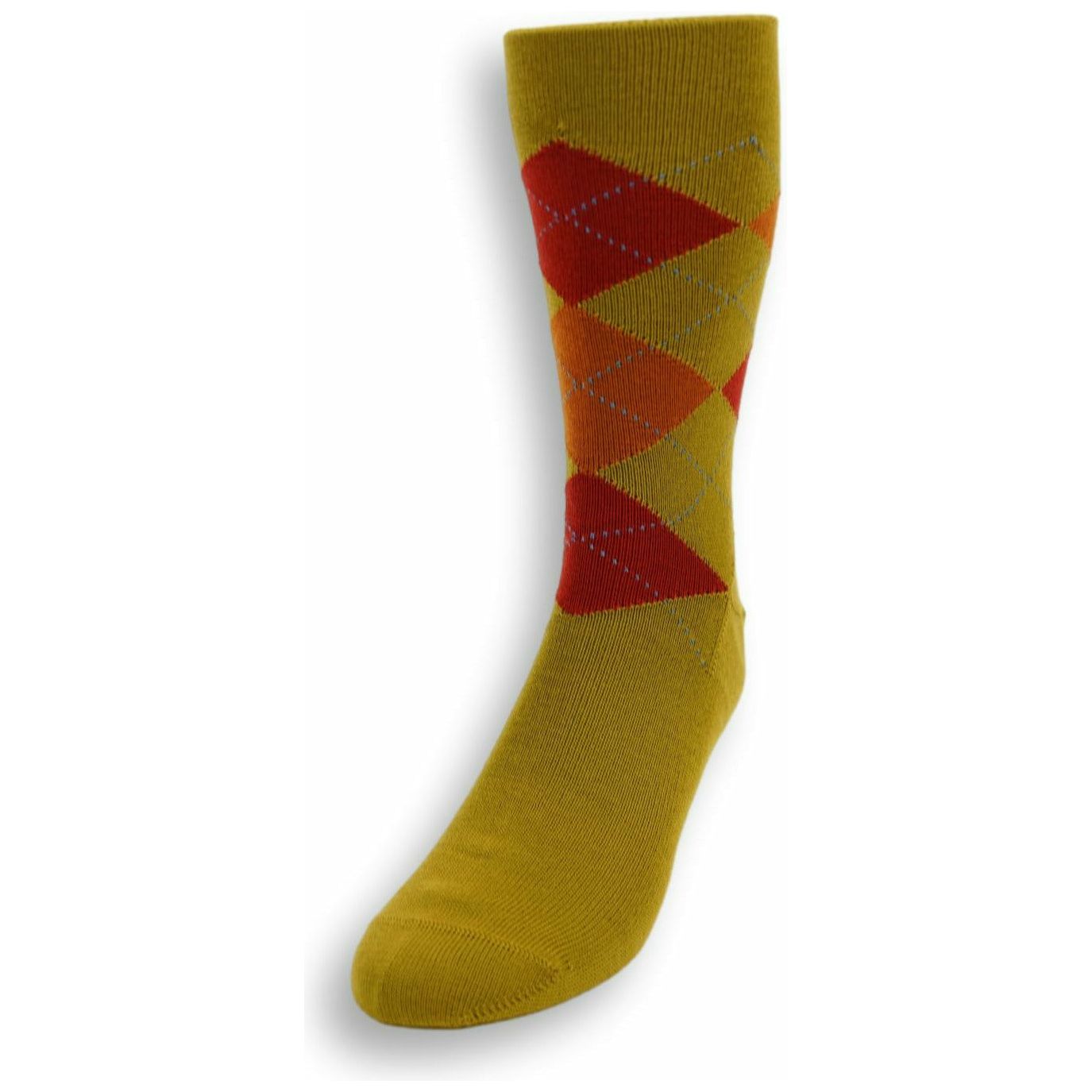 Mid-calf Argyle Wool Dress Socks