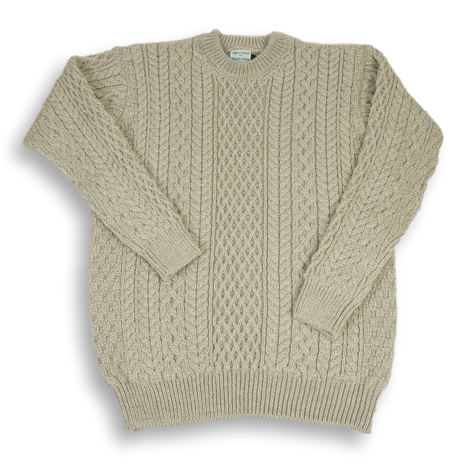 Aran Crewneck Sweater