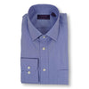 Mid Blue End on End Spread Collar Dress Shirt