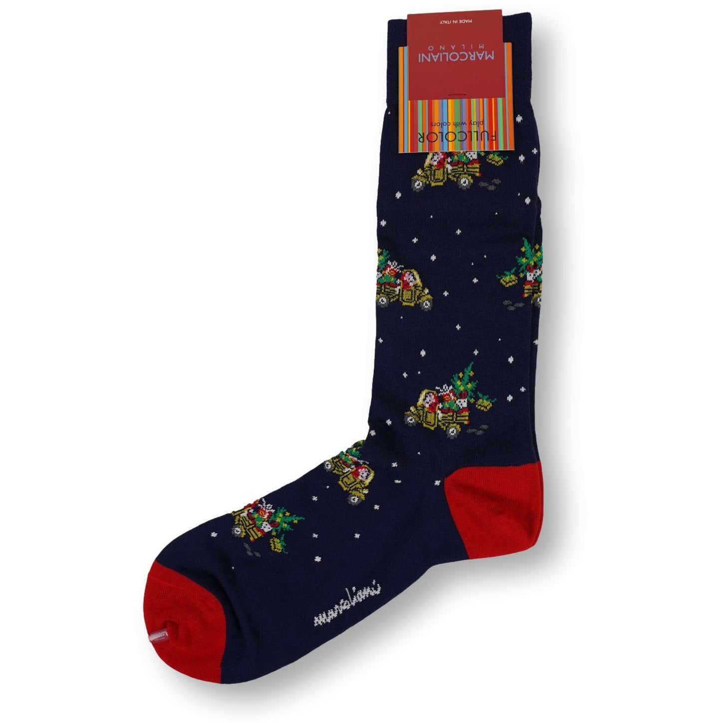 Christmas Elf Cotton Dress Sock