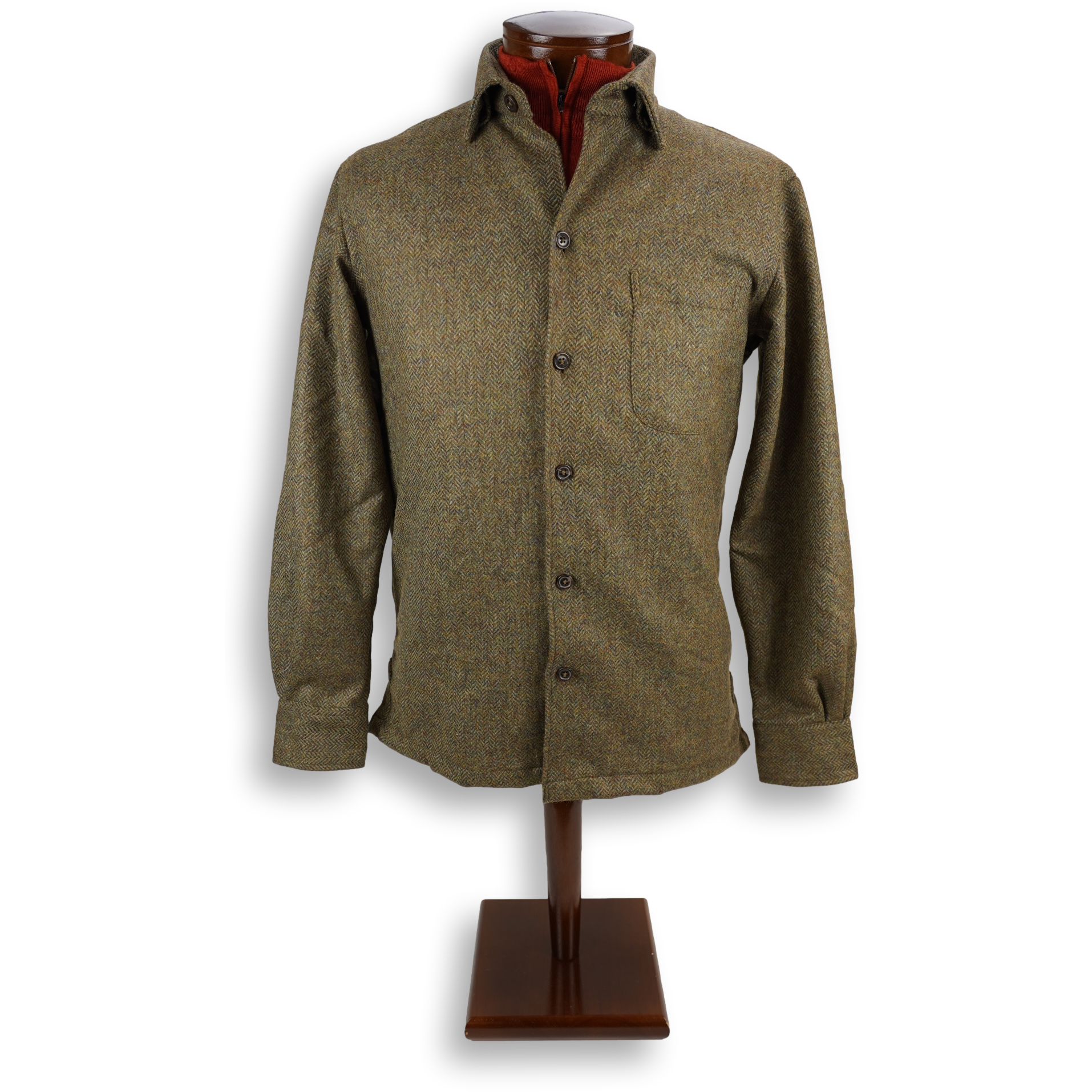 Shetland Wool Work Shirt