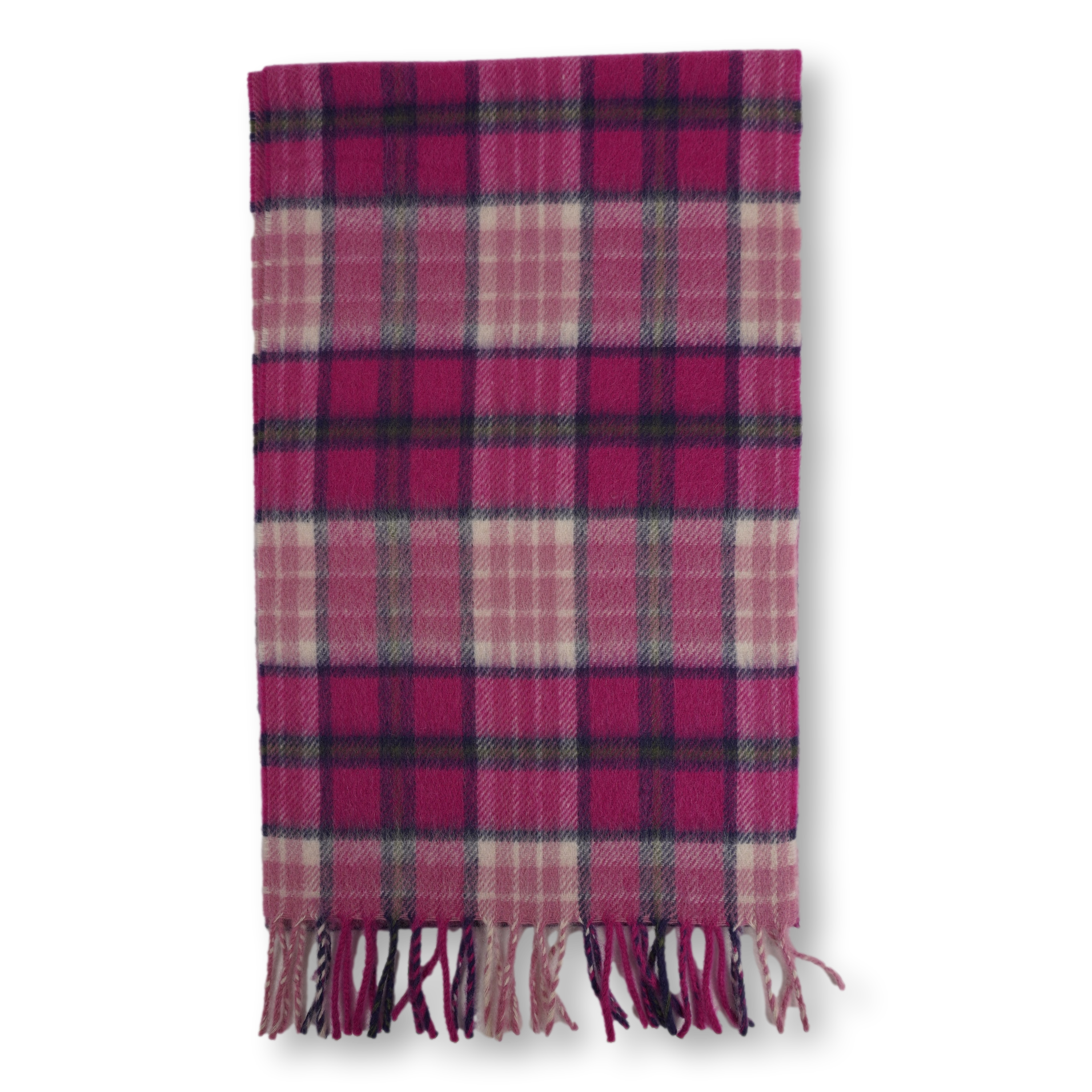 Classic 100% Tartan Cashmere Scarf