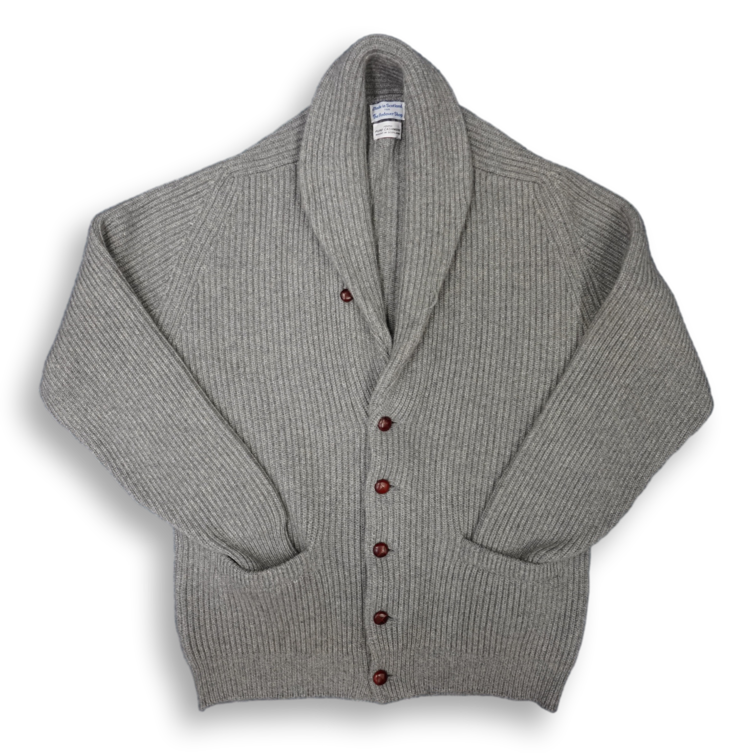 Windsor Shawl Collar Cashmere Cardigan