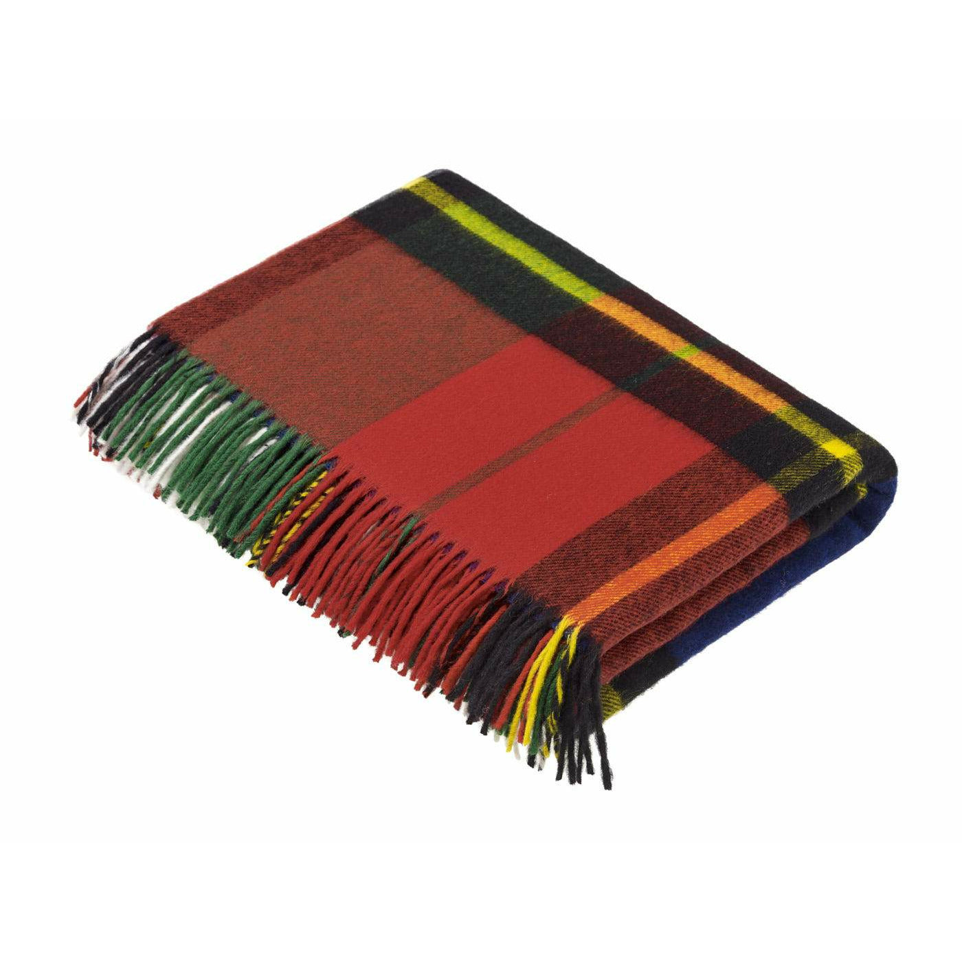 Madison Check Lambswool Blanket