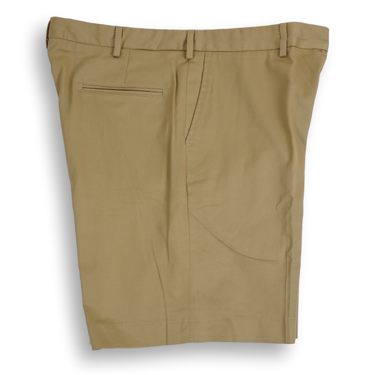 Cotton Twill Plain Front Walkshorts