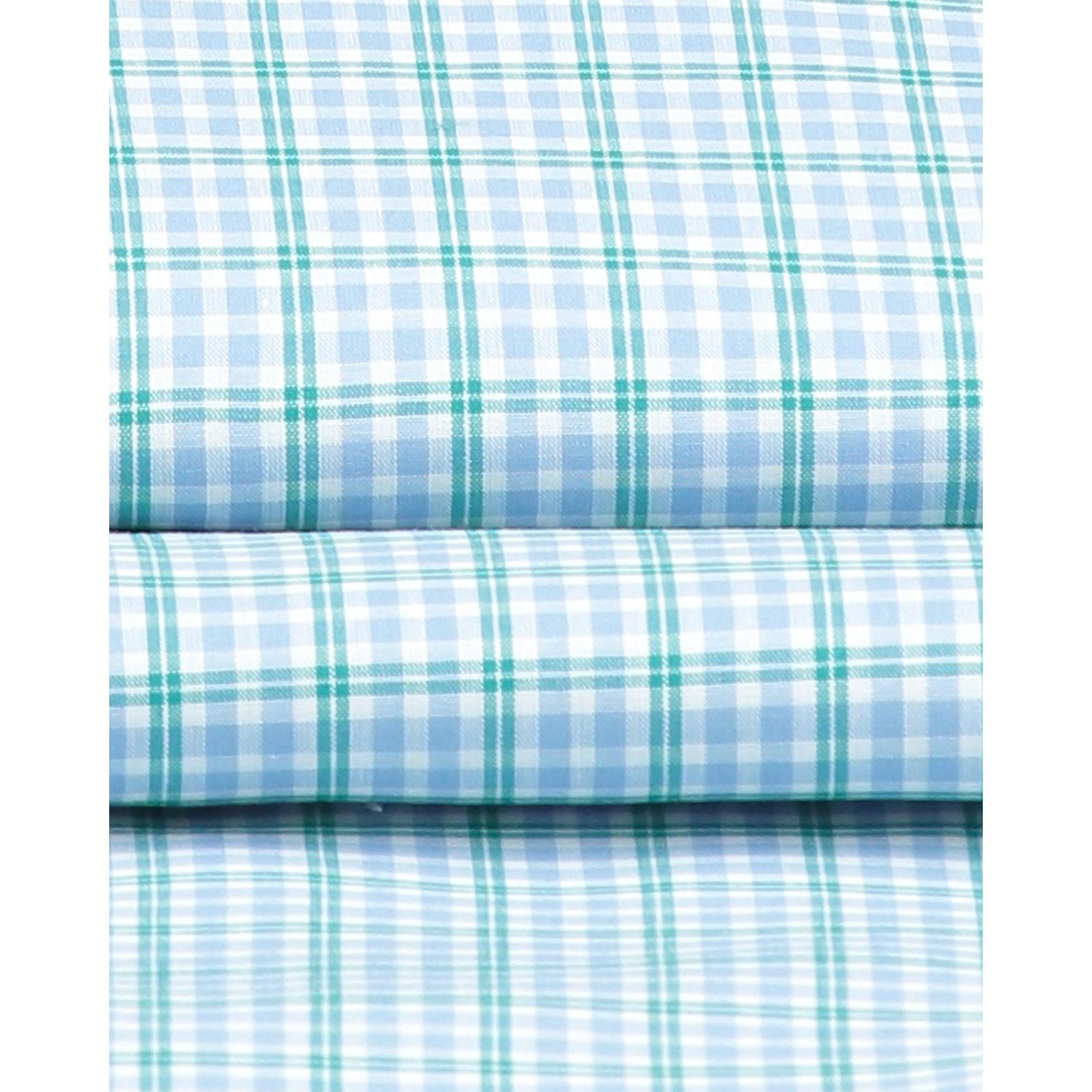 Classic Sky Green Check Pyjamas