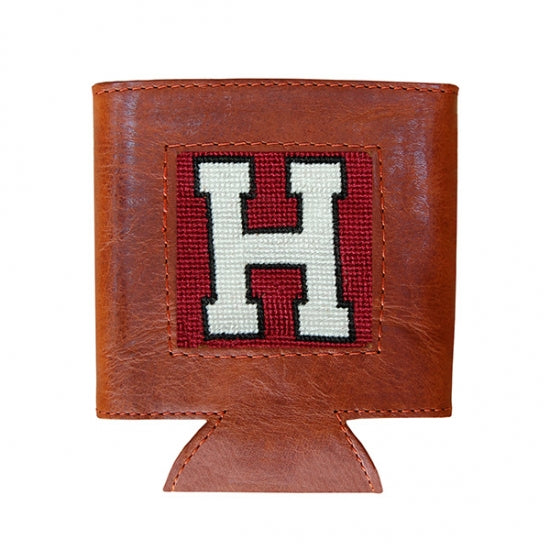 Harvard University Needlepoint Can Cooler